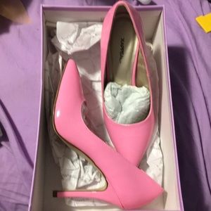 Pink sexy heels
